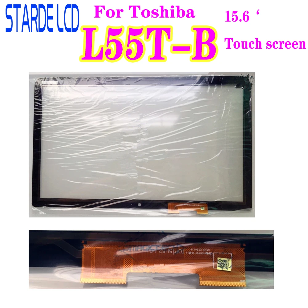 15," Сенсорный экран Стекло с сенсорной панелью для Toshiba L55T-B S55T-B L50T-B S50t-B C50T-B не ЖК-дисплей