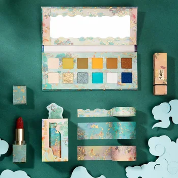 

3-Volume Deli Hz046 Summer Palace Washi Tape Antique Style PDA Tape Hipster Students Tool Material DIY