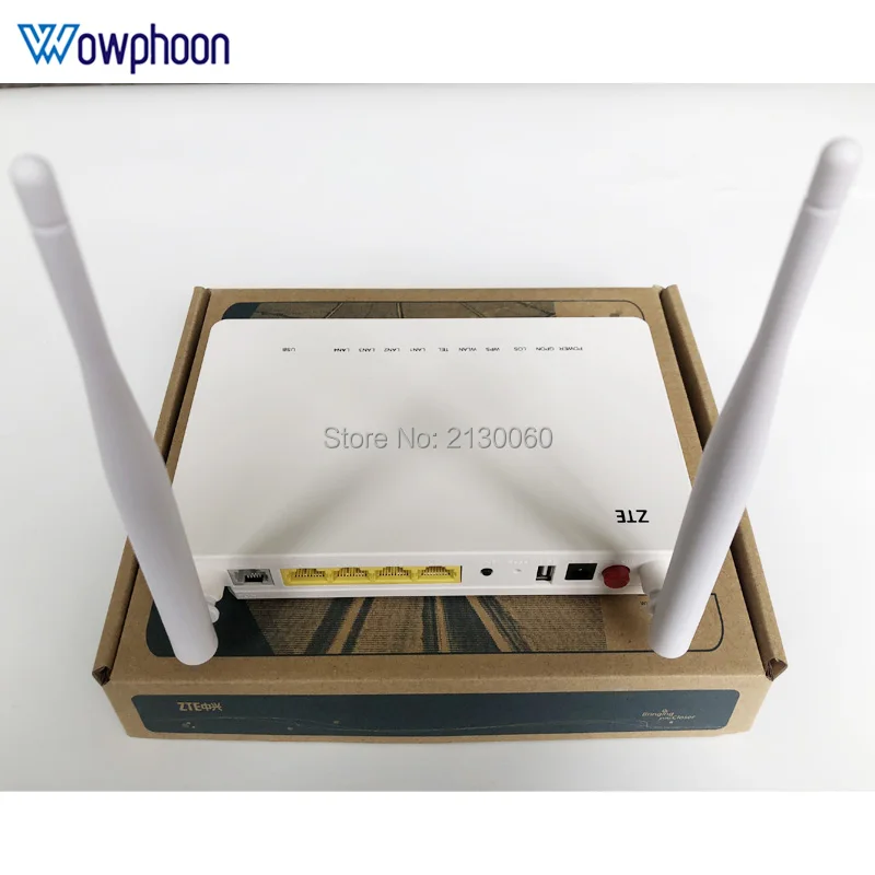 10pcs gpon ont router ZTE F660 V8 1GE+ 3FE+ USB+