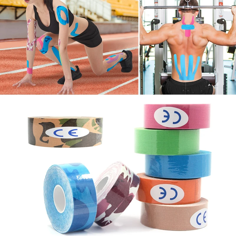 Kinesio Tape Kinesiology Tapes Cross Adhesive Taping Sports Elastic