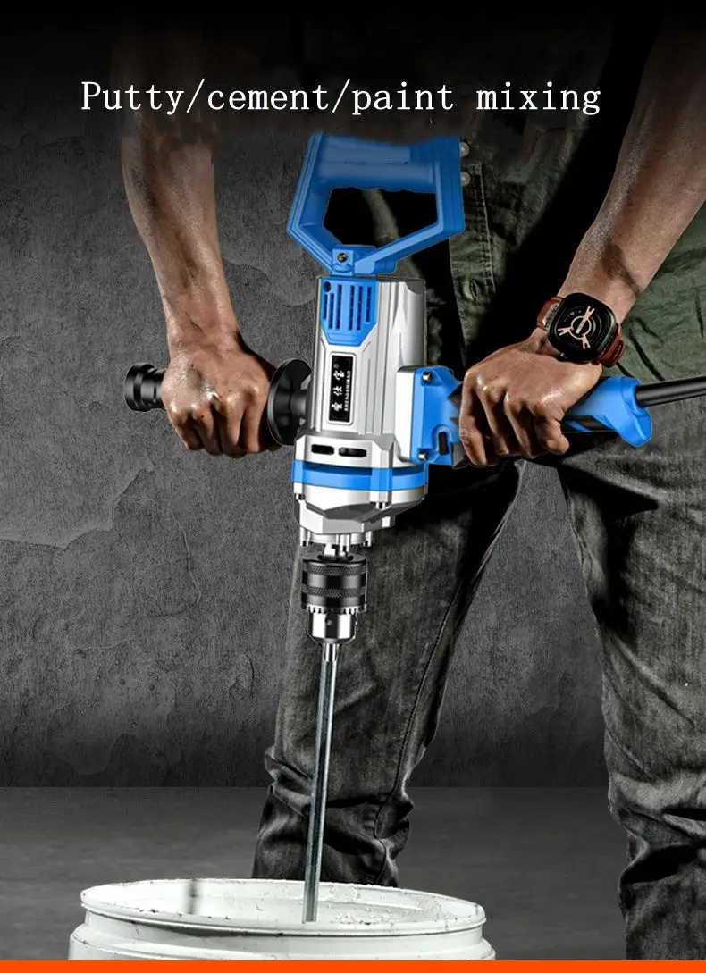 Дрель для самолета электрическая дрель миксер. Высокая мощность шпатлевка