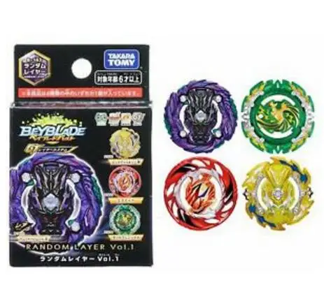 Genuine Takara Tomy BEYBLADE Burst High Performance B-143 Metal Fusion Blasting Gyro 4 Attack Rings Random Pack Vol.1 Child toys | Игрушки и