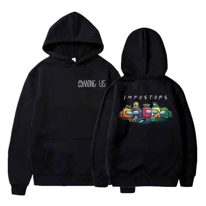 

Adult Kids Game Among Us Hoodie Women Long-sleeved Sweatshirt Spring Winter Tops Coat Unisex Loose Pullover Children Clothes