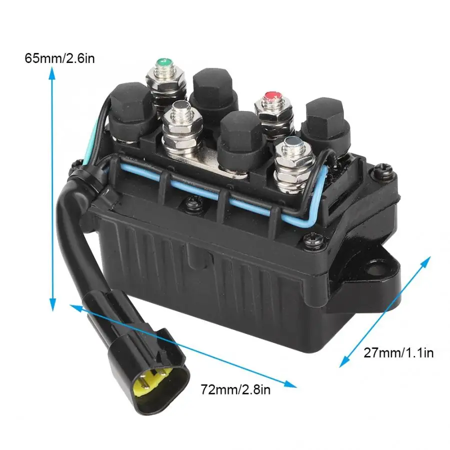 61A819500100 отделка реле для Yamaha 40-90 hp мощность отделка и наклон реле Пуск зажигания переключатель модификации мотоцикла Запчасти