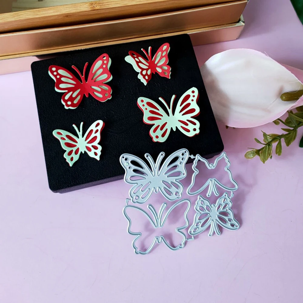 Metal Die Stencils Cutting-Dies Paper-Cards-Making Embossing Diy Scrapbooking Butterfly