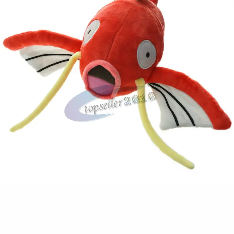 Takara Tomy Покемон Плюшевые игрушки животных Magikarp красная рыба кукла подарки на день рождения 58 см PP Хлопок