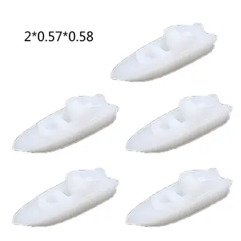 

5Pcs Silicone Mini Boat Sailboat Modeling Resin Mold Sailboat Landspace Fillings