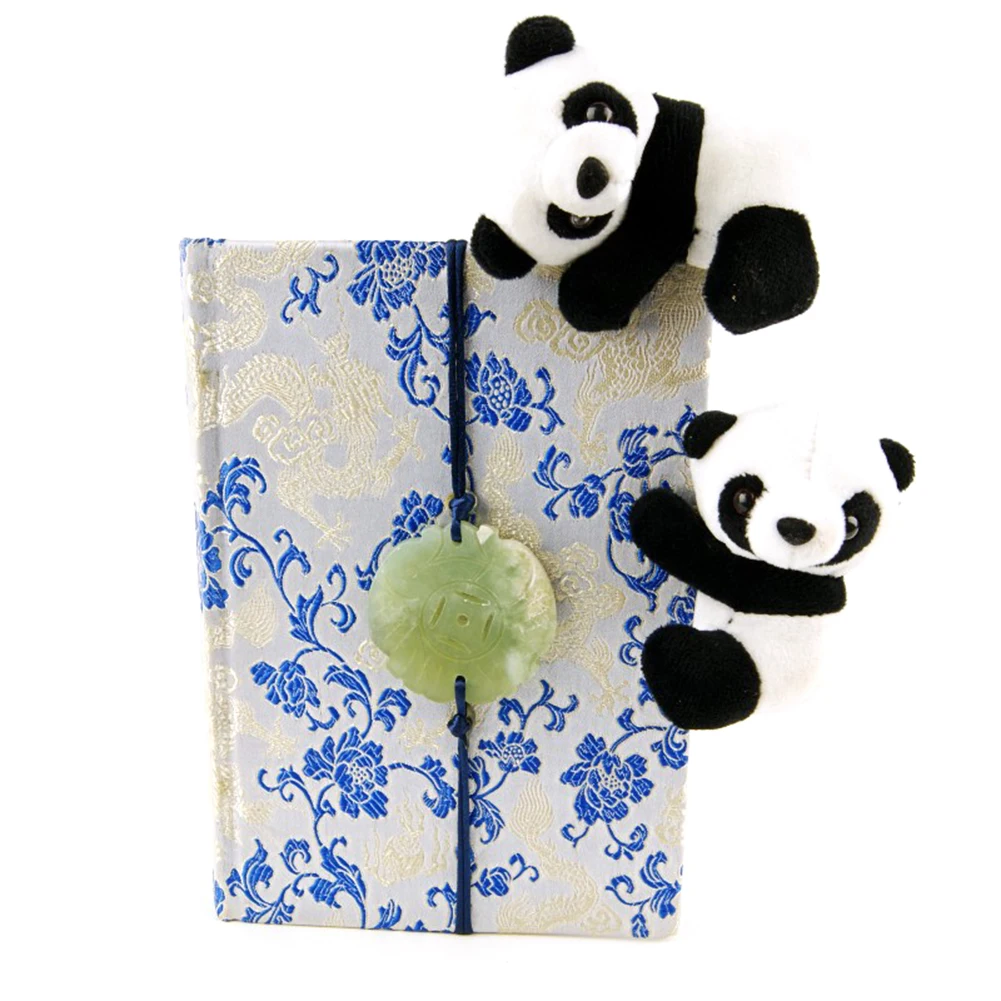 4inch Cute mini Plush Panda Note Clip Stand Memo Photo Holder Stand Bookmark small Toy wonderful gifts for birthday