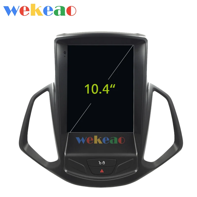Wekeao вертикальный экран Tesla style 10,4 ''1 Din Android 8,1 автомобильный dvd-плеер навигация авто радио для FORD EcoSport 2013+ wifi 4G
