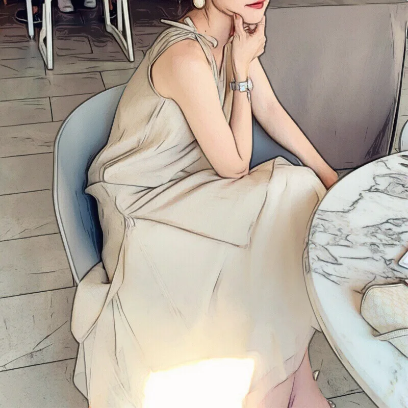 Анна поставляется с Xian Qi длинные юбки трехслойное Тюлевое Сетчатое платье-ремень бант платье без рукавов F4346