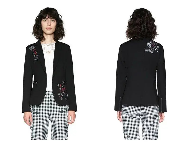 Испанские куртки для женщин; Новинка года; DESIGUAL