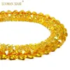 Fine AAA 100% Natural Faceted Citrine Round Natural Stone Beads Yellow Crystal For Jewelry Making Diy Bracelet Necklace 6/8/10MM 4