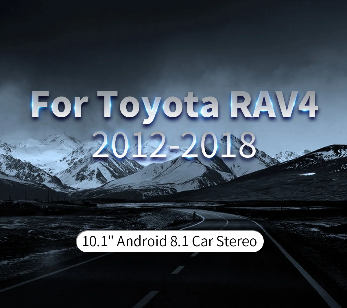 Clearance Joying 10.1" 1 Din TDA7851 Android Car Radio Player Multimedia GPS Navigation for Toyota RAV4 2012-2018 Audio Stereo Mirror Link 0