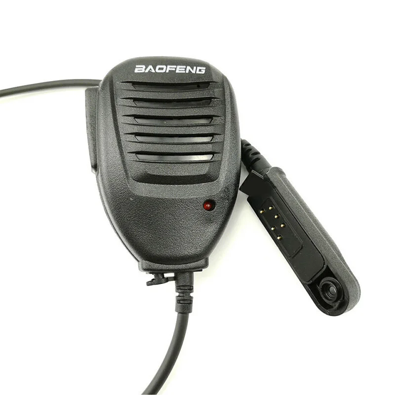 Walkie Talkie Динамик Микрофон с зажимом для Baofeng UV-9R+ BF-A58 R760 1* Walkie Talkie микрофон 1* Винт