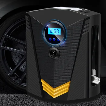 

Hot Sale Car Air Pump Car 120W Digital Display Portable Car Electric Tire Multifunction 12V Car Air Pump Car Accessories XZ-116