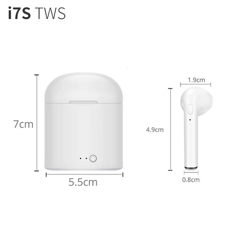 I7s Tws беспроводные наушники Bluetooth наушники спортивные наушники гарнитура с микрофоном для смартфона iPhone Xiaomi huawei LG samsung