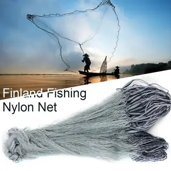 

Finnish Net Nylon Net Fishing Net Screen Hanging Outdoor Sport Fishing Supplies Environment Friendly Net For Rivers Lakes Reser
