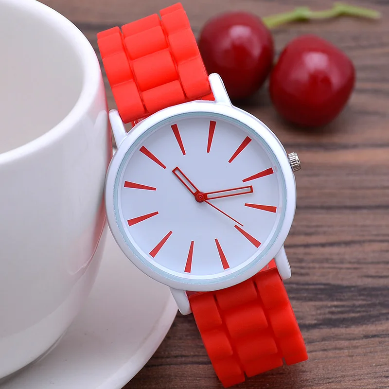 Fashion Women of fashion watches, silicone jelly watch luxury brand women casual ladies Quartz Wrist Watches relogio feminino 