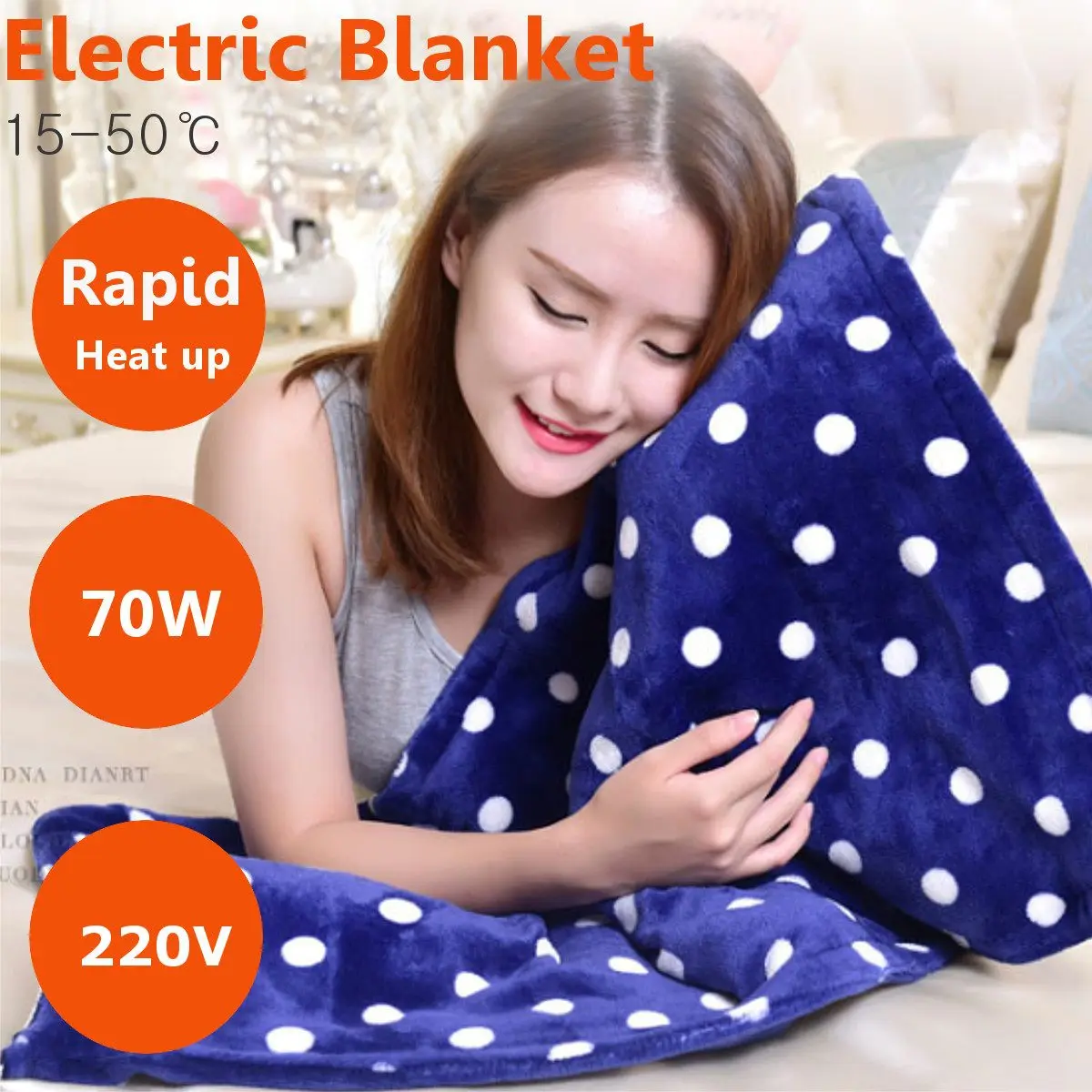 Billige 50*80cm Auto Home Office Elektrische Erwärmung Heizung Decke Pad Schulter Neck Knie Mobile Heizung Schal Weichen Winter warme