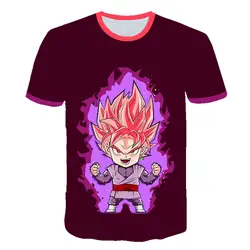 Dragon Ball son футболка «Goku» Мужская Летняя Повседневная мужская футболка многоцветная Футболка s японский мультфильм Аниме Мужская] короткий