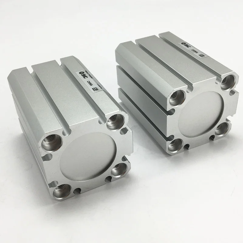 CD55B20/CD55B25-5M/10 м/15 м/20 м/25 м/30 м/35 м/40 м/45 м двойного действия Компактный цилиндр с внешней резьбой C55 CD55B серии