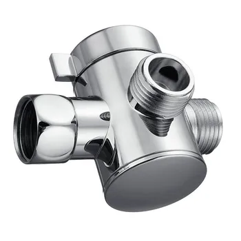 

3 Way Shower Head Diverter Valve G1/2 Three Function Switch Adapter Connector T-adapter For Toilet Bidet Shower