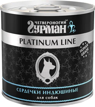 

Quadrupeds quadrupeds GOURMET GOURMET PLATINUM LINE for adult dogs with hearts turkey in jelly 240 gr
