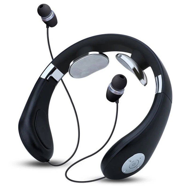 

Foldable Bluetooth 5.0 Neck Massage Wireless Portable In-Ear Headphone Heating Function Promote blood circulation