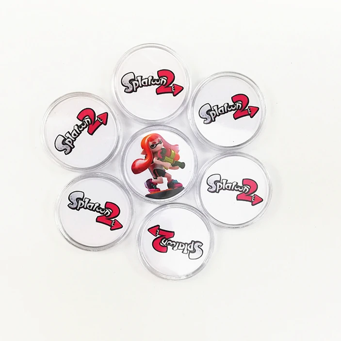 16 шт полный набор Splatoon 2 NFC игровая карта Amiibo коллекция монет NTAG215 наклейка печатная бирка для NS Switch 3DS Быстрая