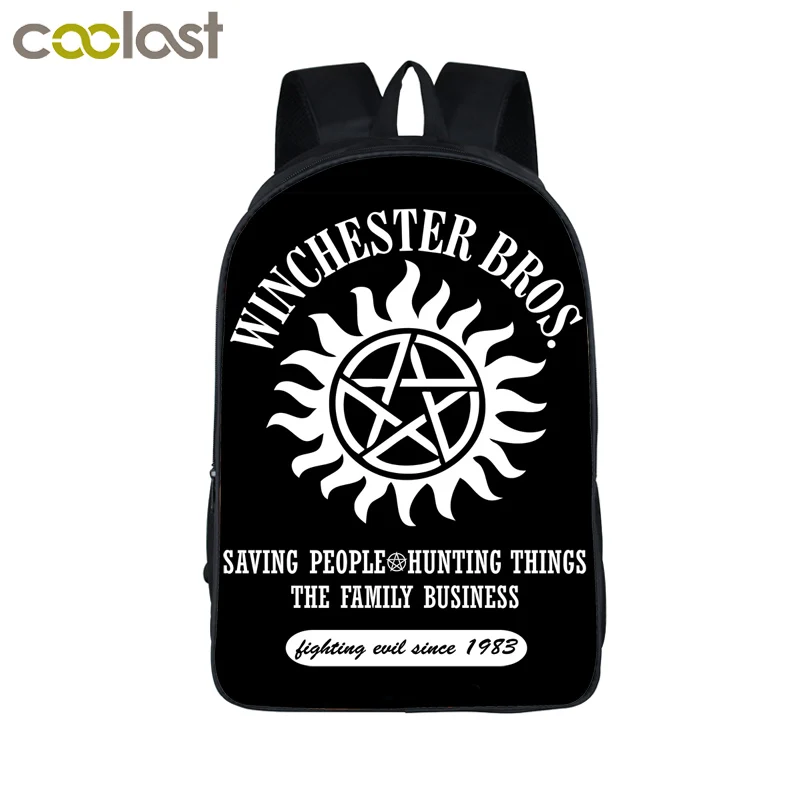 supernatural book bag
