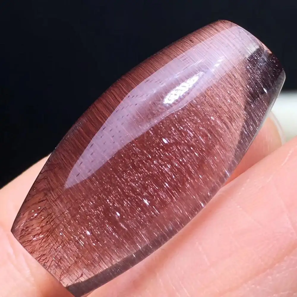 Сертификат натуральный супер семь фиолетовый Rutilated кварц кристалл кулон 23x12 мм драгоценный камень кристалл баррель Форма ожерелье AAAAA