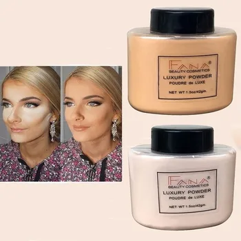 

Korea Cosmetics Banana Powder Smooth Loose Oil control Face Powder Makeup Concealer Mineral Finish Powder Foundation TSLM1