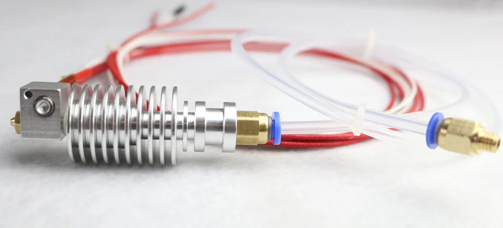 3d печатающая головка экструдер на большие расстояния j-головка Hotend сопло 0,4 мм диаметр подачи на входе 1,75 нить латунная насадка