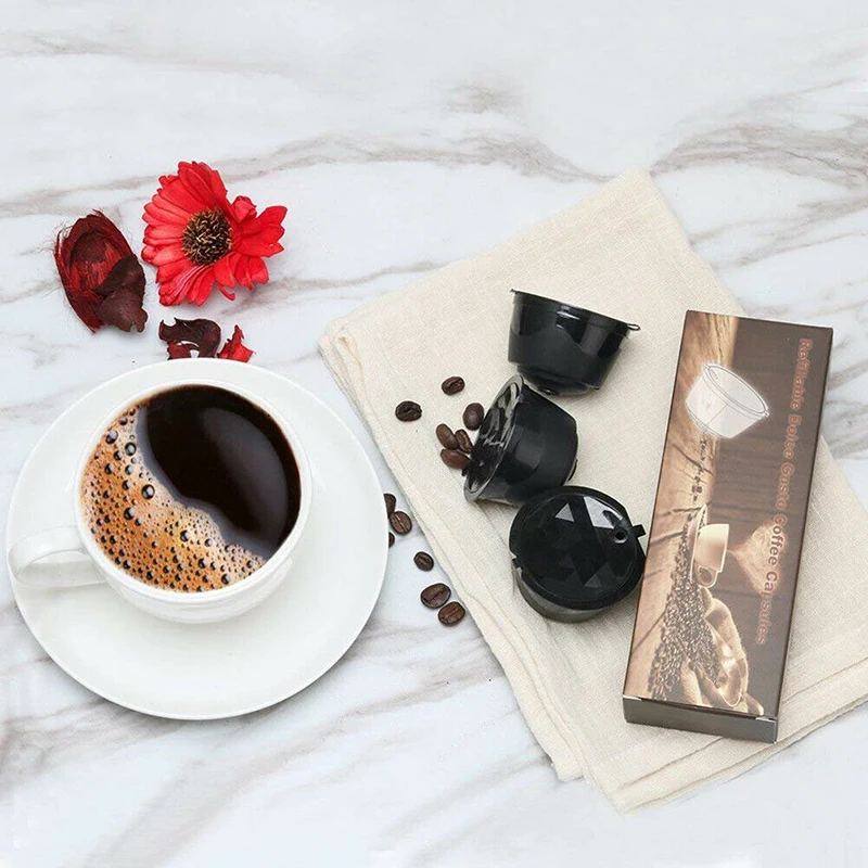 Многоразовая кофейная капсула чашка для Nescafe dolcee Gusto многоразового пользования фильтр стручки