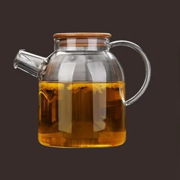 

Explosion-Proof Cold Water Pot Heat-Resistant Cold Water Pot Cup Set 1.8 Liters Large Capacity Scented Tea Fruit Juice Transpare