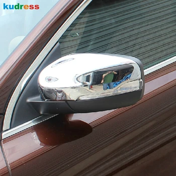 

For Volvo XC60 2014 2015 ABS Chrome Car Rearview Mirror Cover Trim Rear View Mirror Covers Trims Sticker Styling Accessories