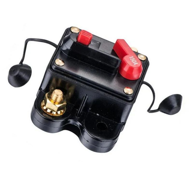 

1 Piece/lot 60-300A Car Automatic Recovery Switching Car Bike Audio Inline Fuse Circuit Breaker Fuse Holder DC 12-24V