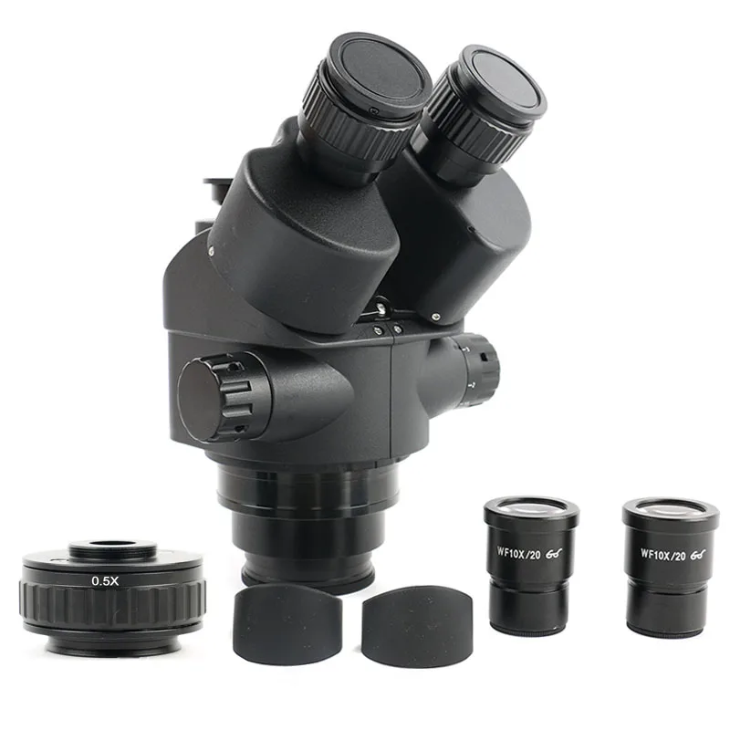 Симуляторный фокусный 3,5-9X зум Тринокулярный стереомикроскоп 36MP HDMI цифровая usb-камера WF20X/10 EyepieceLens