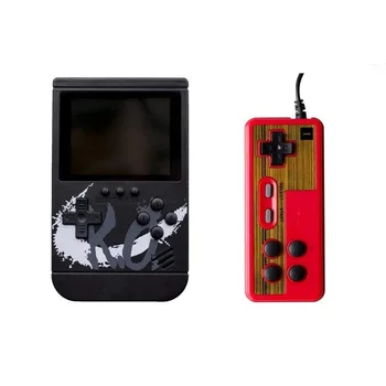 

Handheld Mini Game Console, 3 Inch Screen 300 Classic Integrated Games Retro FC Game Player For Childhood (Black)