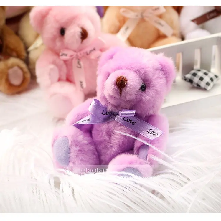 13 Cm Momo Bear 9-Color hun qing bear Cartoon Plush Gift Box Teddy Plush hun qing bear Plush Made in China