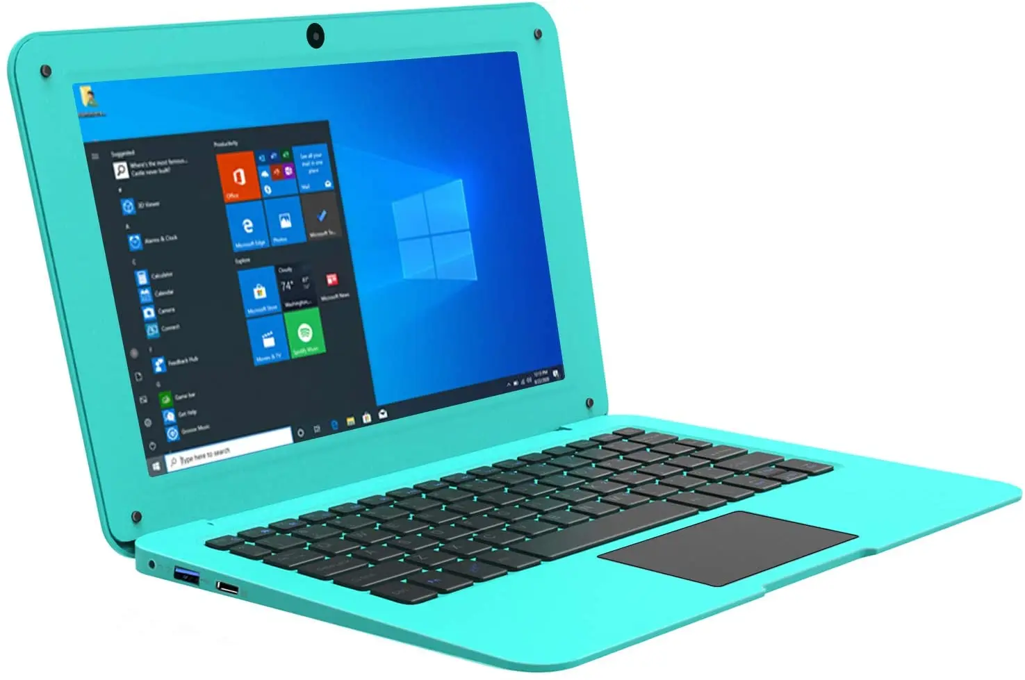10.1-Inch Portable Netbook with Windows 10 - Intel Quad Core, 6GB+64GB, Wi-Fi, Bluetooth, HD, TF Card Support Description Image.This Product Can Be Found With The Tag Names Computer Office, Netbook computer portable windows, Tablets