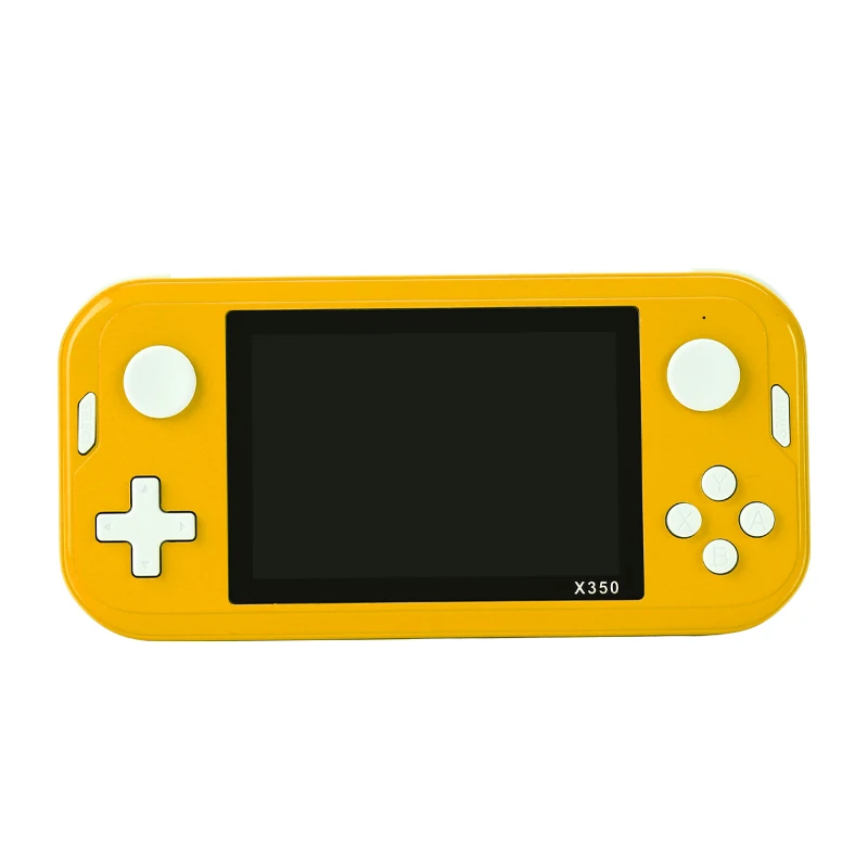 X350 Mini Retro Handheld Video Game Console Classic Kids Game Players 3.5Inch IPS Screen Dual Joystick Portable Gaming Consoles 