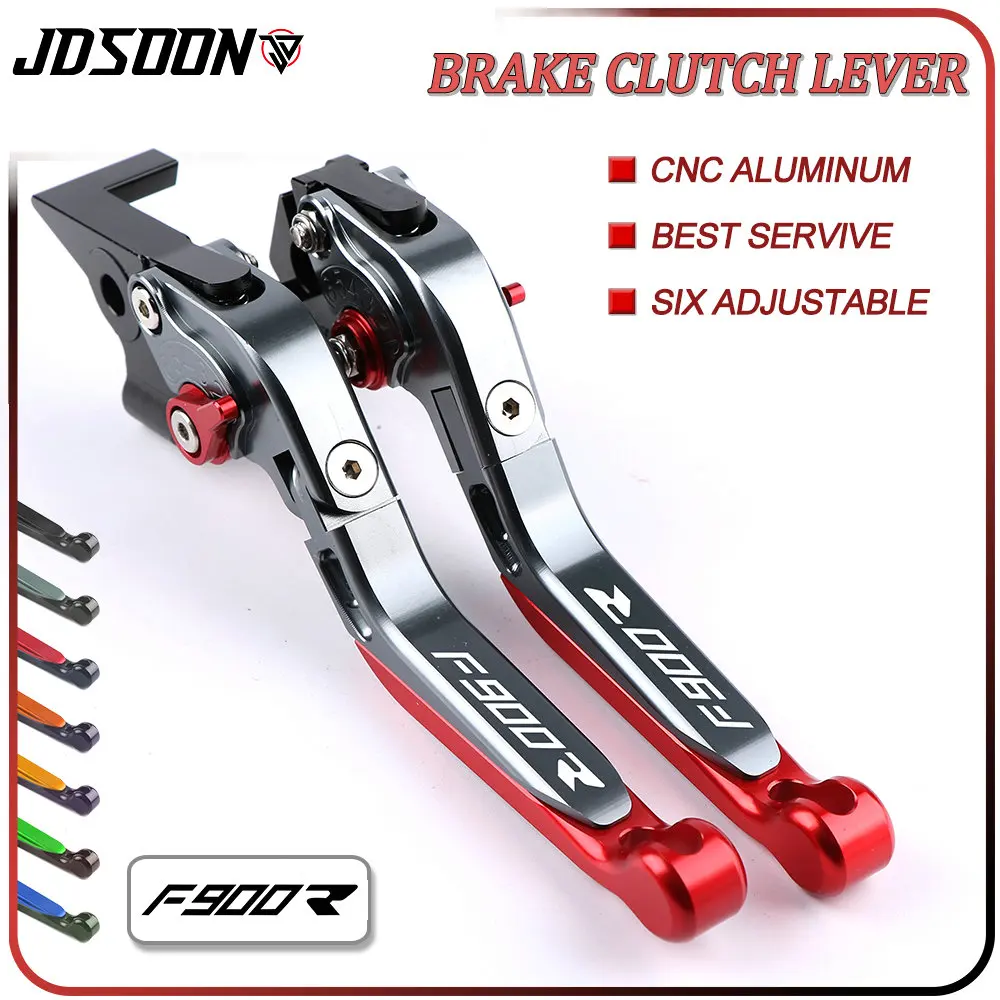 

New for BMW F900R F900 R F 900R 2020 CNC Handle Motorcycle Adjustable Brake Clutch Levers LOGO F900R Brakes Clutch Levers