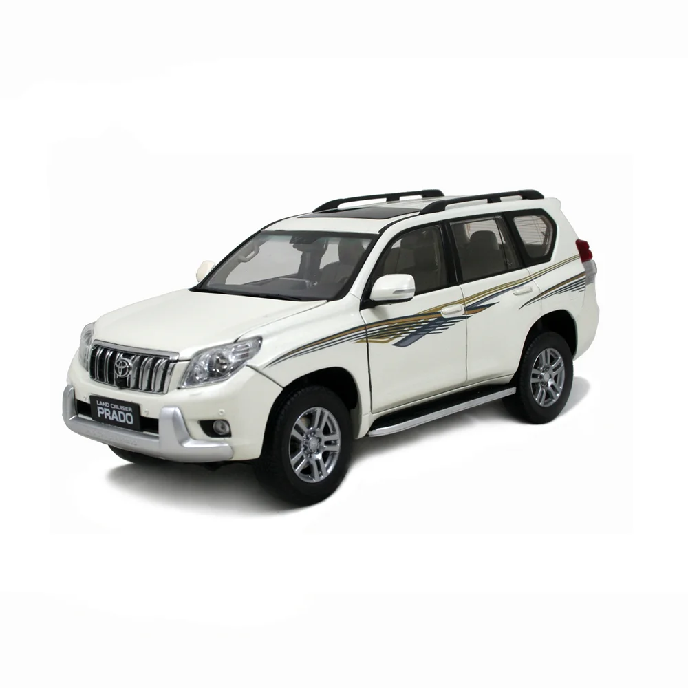 Завод 1/18 литье под давлением toyota PRADO модель автомобиля с небольшим подарком