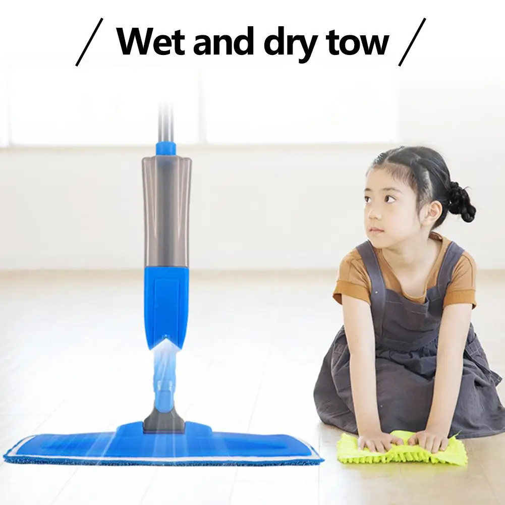 Швабра для сухой и влажной уборки многофункциональная Бытовая телескопическая