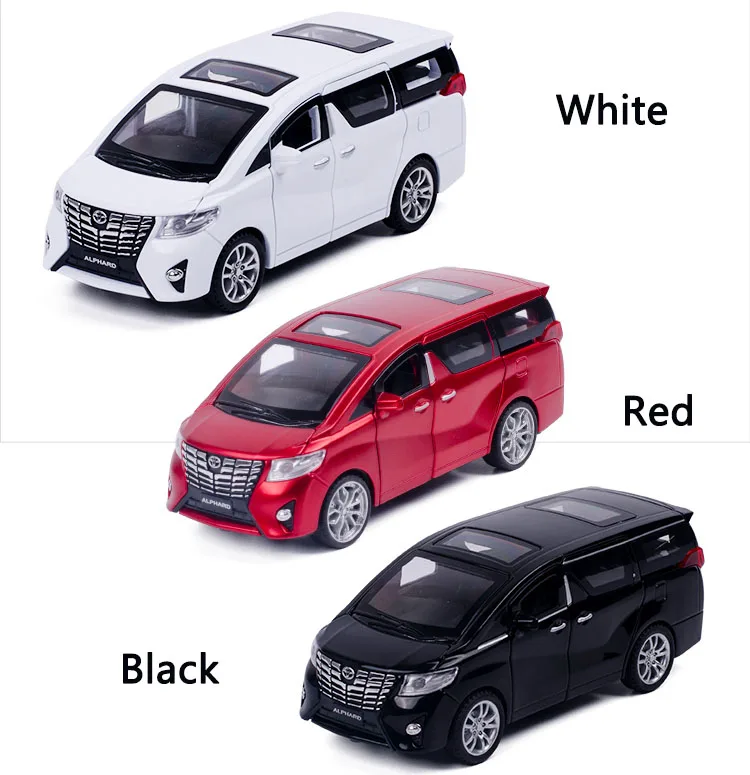 Diecasts& Toy Vehicles модель бизнес-автомобиля Alphard 1:32 из металлического сплава моделирование откатные Машинки Игрушки для детей Подарки для детей
