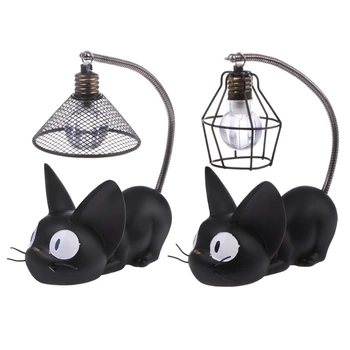 

Miniature Cat Night Light Resin Craft Table Decoration Ornament Home Accessories