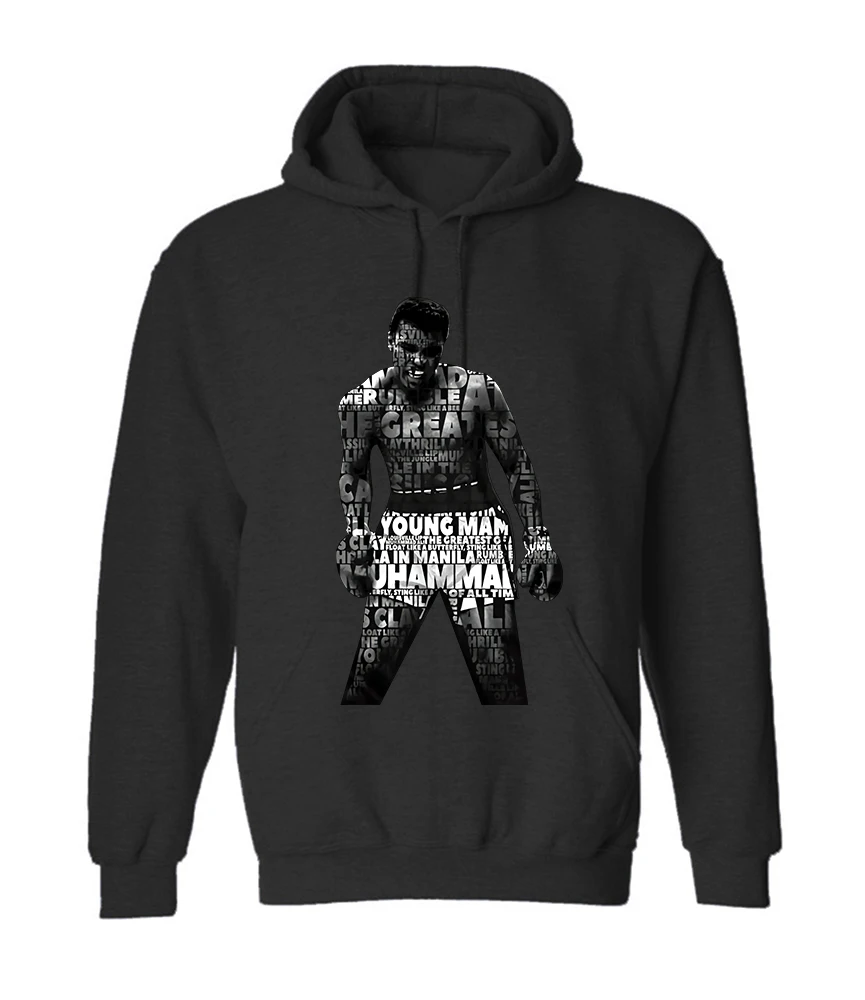 Официальный Muhammad Ali цитаты голограмма Мужская hooide Cassius Clay