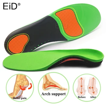 

High Quality EVA Orthotic Insole For Flat Feet Arch Support Orthopedic insole For Men Shoe Pad shoes insert Shoes Sole Unisex