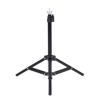 

60.5*70cm Small Photography Studio Tripod Video Metal Support Stand System Kit w/Crossbar& 3*Clamps for PVC Backdrop Background
